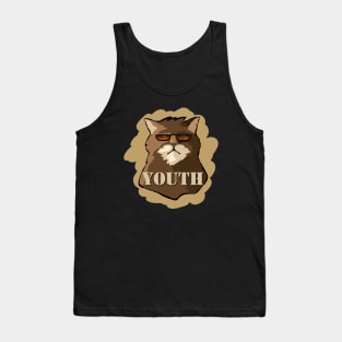 Cat youth (colored) Tank Top